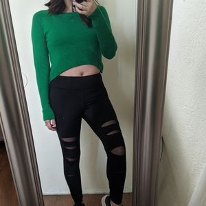 Crop sweater